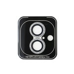 Apple iPhone 16 Plus Guess Orjinal Lisanslı Rhinestone Ekran Koruyucu + Lens Koruyucu 2in1 Aksesuar Seti