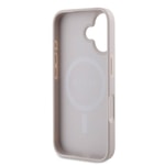 Apple iPhone 16 Plus Kılıf Guess Orjinal Lisanslı M-safe Şarj Özellikli 4G Şerit Tasarımlı Printed Kapak