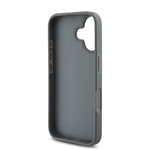 Apple iPhone 16 Plus Kılıf Guess Orjinal Lisanslı Taşlı Arka Yüzey Üçgen Logolu Kapak