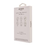 Apple iPhone 16 Plus Kılıf Guess Orjinal Lisanslı M-safe Şarj Özellikli 4G Desenli Yazı Logolu Peony Kapak