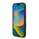 Apple iPhone 16 Plus Kılıf Guess Orjinal Lisanslı PU Deri Bilek Askı İpli Metal Büyük 4G ve Yazı Logolu Kapak