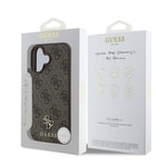 Apple iPhone 16 Plus Kılıf Guess Orjinal Lisanslı M-safe Şarj Özellikli Small 4G Classic Kapak