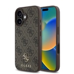 Apple iPhone 16 Plus Kılıf Guess Orjinal Lisanslı M-safe Şarj Özellikli Small 4G Classic Kapak
