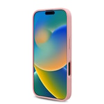 Apple iPhone 16 Plus Kılıf Guess Orjinal Lisanslı Taşlı Arka Yüzey Üçgen Logolu Kapak