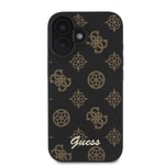 Apple iPhone 16 Plus Kılıf Guess Orjinal Lisanslı M-safe Şarj Özellikli Yazı Logolu Peony Kapak
