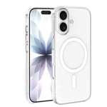 Apple iPhone 16 Plus Kılıf IC Çipli Zore Wireless Şarj Özellikli Şeffaf Orjin Kapak