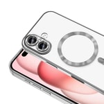 Apple iPhone 16 Plus Kılıf Kamera Korumalı M-safe Wireless Şarj Özellikli Zore Demre Kapak