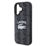 Apple iPhone 16 Plus Kılıf Lacoste Orjinal Lisanslı M-safe Şarj Özellikli Mono Vintage Logo Kapak