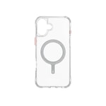 Apple iPhone 16 Plus Kılıf M-safe Şarj Özellikli Şeffaf Airbag Tasarımlı Skinarma Saido Kapak