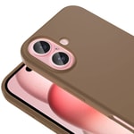 Apple iPhone 16 Plus Kılıf M-safe Şarj Özellikli Sıvı Teknolojili Silinebilir Sert Zore Kivi Kapak