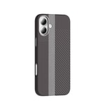 Apple iPhone 16 Plus Kılıf M-safe Şarj Özellikli Karbon Fiber Görünümlü Zore Gros Kapak