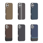 Apple iPhone 16 Plus Kılıf M-safe Şarj Özellikli Karbon Fiber Görünümlü Zore Gros Kapak