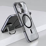 Apple iPhone 16 Plus Kılıf M-safe Şarj Özellikli Wlons Standlı Efsane Kapak