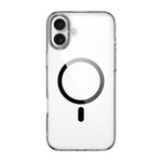 Apple iPhone 16 Plus Kılıf Wiwu MCC-101 iShield Pro Serisi M-safe Şarj Özellikli Crystal Sert PC Kapak