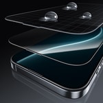 Apple iPhone 16 Pro Benks Glass Warrior HD 0.3mm Ultra İnce 0.9mm Kenarları Güçlendirilmiş Cam Ekran Koruyucu + Kolay Uygulama Aparatlı