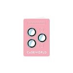 Apple iPhone 16 Pro CaseWorld Alloy Sparkling Diamond Serisi Taşlı Lens Koruyucu