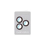 Apple iPhone 16 Pro CaseWorld Karbon Fiber Serisi Anti Reflective Ultra Clear Kamera Lens Koruyucu