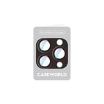 Apple iPhone 16 Pro CaseWorld Karbon Fiber Serisi Anti Reflective Ultra Clear Full Kamera Lens Koruyucu