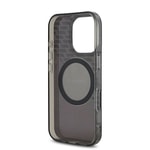 Apple iPhone 16 Pro Kılıf AMG Orjinal Lisanslı M-safe Şarj Özellikli IML Baskı Logolu Smoked Kapak