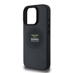 Apple iPhone 16 Pro Kılıf Aston Martin Orjinal Lisanslı M-safe Şarj Özellikli Aluminyum Arka Yüzeyli Formula One Team Baskılı Kapak