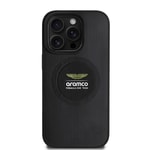 Apple iPhone 16 Pro Kılıf Aston Martin Orjinal Lisanslı M-safe Şarj Özellikli Aluminyum Arka Yüzeyli Formula One Team Baskılı Kapak