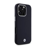 Apple iPhone 16 Pro Kılıf BMW Orjinal Lisanslı M-safe Şarj Özellikli Metal Logolu Tam Kaplama Deri Kapak