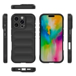 Apple iPhone 16 Pro Kılıf Esnek TPU Oyuklu Arka Yüzey Tasarımlı Zore Etnik Silikon Kapak