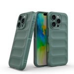 Apple iPhone 16 Pro Kılıf Esnek TPU Oyuklu Arka Yüzey Tasarımlı Zore Etnik Silikon Kapak