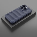 Apple iPhone 16 Pro Kılıf Esnek TPU Oyuklu Arka Yüzey Tasarımlı Zore Etnik Silikon Kapak