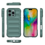Apple iPhone 16 Pro Kılıf Esnek TPU Oyuklu Arka Yüzey Tasarımlı Zore Etnik Silikon Kapak