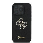 Apple iPhone 16 Pro Kılıf Guess Orjinal Lisanslı M-safe Şarj Özellikli IML Baskılı Çiçek İnci Bileklikli Kapak
