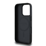 Apple iPhone 16 Pro Kılıf Guess Orjinal Lisanslı M-safe Şarj Özellikli Yazı Logolu Circle Classic Kapak