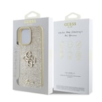 Apple iPhone 16 Pro Kılıf Guess Orjinal Lisanslı M-safe Şarj Özellikli Flower Tonal Circle Kapak