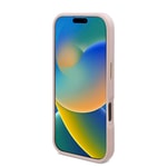 Apple iPhone 16 Pro Kılıf Guess Orjinal Lisanslı M-safe Şarj Özellikli 4G Desenli PU Metal Plaka Klasik Logolu Kapak