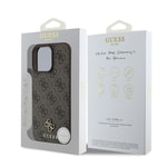Apple iPhone 16 Pro Kılıf Guess Orjinal Lisanslı M-safe Şarj Özellikli Small 4G Classic Kapak