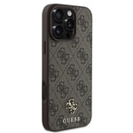 Apple iPhone 16 Pro Kılıf Guess Orjinal Lisanslı M-safe Şarj Özellikli Flower Tonal Circle Kapak