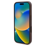 Apple iPhone 16 Pro Kılıf Guess Orjinal Lisanslı M-safe Şarj Özellikli Gül Baskılı 4G Desenli Yazı Logolu Kapak