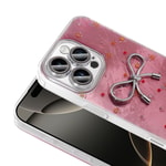Apple iPhone 16 Pro Kılıf Kamera Korumalı Figürlü Zore Ponti Silikon Kapak