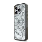 Apple iPhone 16 Pro Kılıf Karl Lagerfeld Orjinal Lisanslı Simli KL Yazılı Monogram Gradient Kapak