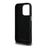 Apple iPhone 16 Pro Kılıf Karl Lagerfeld Orjinal Lisanslı K&C Heads Pin Kapak