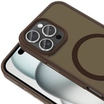Apple iPhone 16 Pro Kılıf M-safe Şarj Özellikli Mat Arka Yüzey Zore Sio Kapak