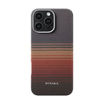 Apple iPhone 16 Pro Kılıf M-safe Şarj Özellikli Benks GoldenTide ArmorAir 600D Kevlar Kapak