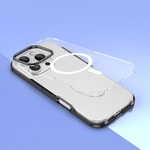 Apple iPhone 16 Pro Kılıf M-safe Şarj Özellikli Çıkarılabilir Arka Yüzeyli Zore Polar Kapak