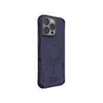Apple iPhone 16 Pro Kılıf M-safe Şarj Özellikli Metal Kamera Çerçeveli Skinarma Mecha Serisi Kapak