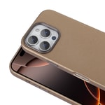 Apple iPhone 16 Pro Kılıf M-safe Şarj Özellikli PU Deri Zore Adora Kapak