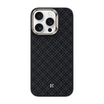 Apple iPhone 16 Pro Kılıf M-Safe Şarj Özellikli Benks ArmorAir ArmorGrid Serisi Kevlar Kapak