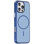 Apple iPhone 16 Pro Kılıf M-Safe Şarj Özellikli Zore Lora PC Kapak
