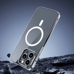 Apple iPhone 16 Pro Kılıf M-safe Şarj Özellikli Wiwu YXK-207 Invisible Pro Sert PC Kapak
