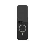 Apple iPhone 16 Pro Kılıf M-safe Şarj Özellikli Raptic Slim Wallet Serisi Deri Görünümlü Kartlıklı Standlı Kapak