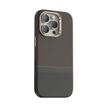 Apple iPhone 16 Pro Kılıf M-safe Şarj Özellikli Karbon Fiber Tasarımlı Benks Prestige ArmorPro Kevlar Kapak